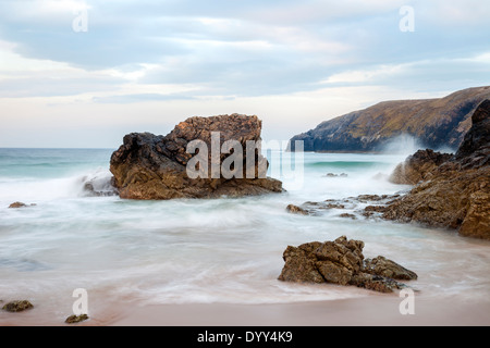 La baie de Sango Durness côte nord-ouest de l'Ecosse UK Banque D'Images