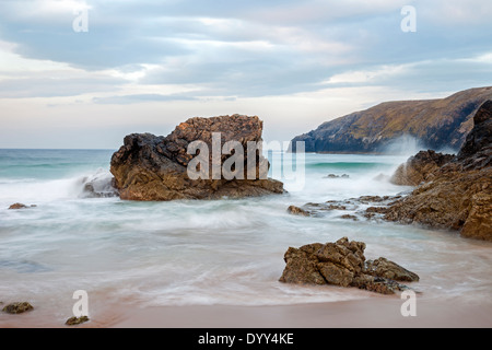 La baie de Sango Durness côte nord-ouest de l'Ecosse UK Banque D'Images