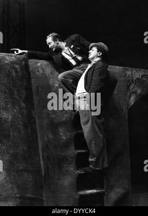 Hans Albers en dem Theaterstück "Liliom" Banque D'Images