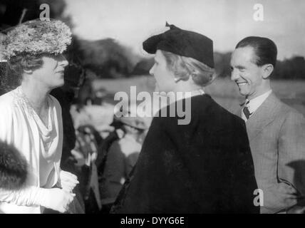 Joseph Goebbels et son épouse Martha Banque D'Images