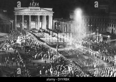 Tournage du film "Hans Westmar', 1933 Banque D'Images