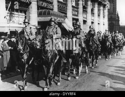 L'occupation de la Rhénanie après 07.03.1936 Banque D'Images