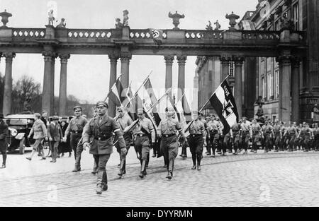 Les membres de la DNVP le jour de Potsdam, 1933 Banque D'Images