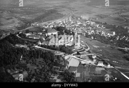 Château Hohenasperg près de Ludwigsburg, 1930 Banque D'Images