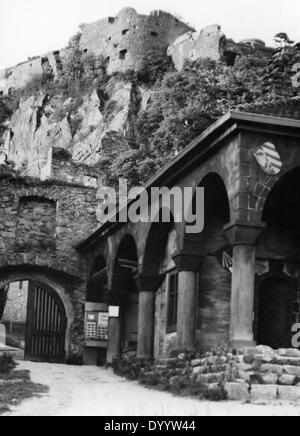 Le Hohentwiel Château près de Singen en Hegau, 1930 Banque D'Images