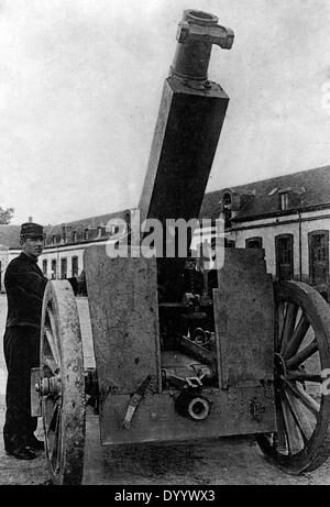 L'artillerie française, 1915 Banque D'Images