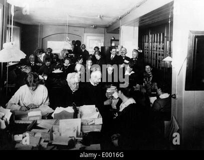 Le bureau d'aide sociale, 1916 Copenhague Banque D'Images