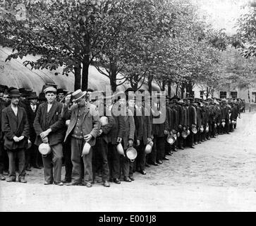 Sentiment anti-allemand de propagande les forces alliées, 1914/15 Banque D'Images