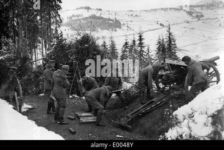 Les troupes autrichiennes en Roumanie, 1916 Banque D'Images