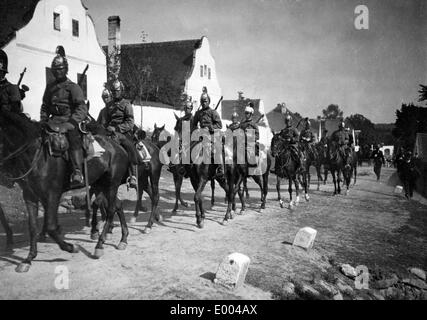 Dragons austro-hongrois, 1914 Banque D'Images