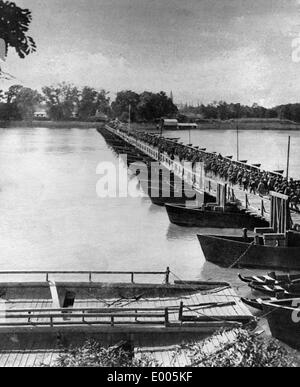 Des soldats serbes capturés, 1915 Banque D'Images