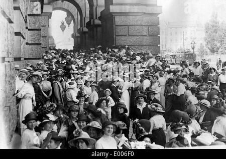 Les bénévoles de la Croix Rouge, 1914 Banque D'Images