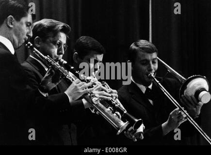 Musiciens de jazz, 1961 Banque D'Images