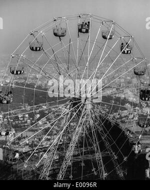 Grande roue sur Tibidabo, 1964 Banque D'Images