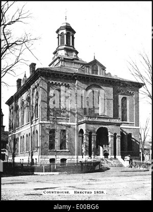 Tribunal du comté de Cheshire dans la région de Keene NH Banque D'Images