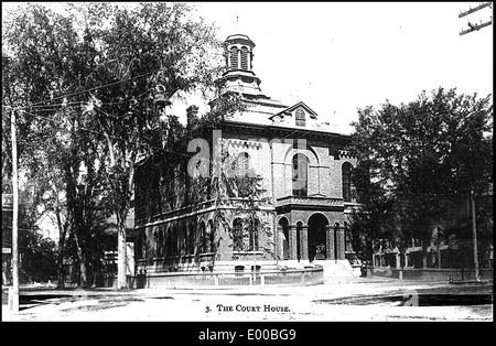 Tribunal du comté de Cheshire dans la région de Keene NH Banque D'Images