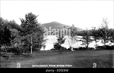 Le mont Monadnock, Cheshire Comté, NH Banque D'Images