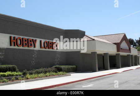 Hobby Lobby store de Morgan Hill, Californie Banque D'Images