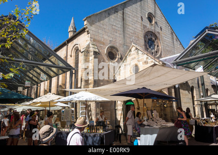 Sydney Australie,Paddington,Oxford Street,Paddington Markets,shopping shopper shoppers magasins marché marchés achats vente,Retail sto Banque D'Images