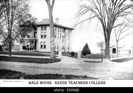 Hale House, Main Street, Keene au New Hampshire Banque D'Images