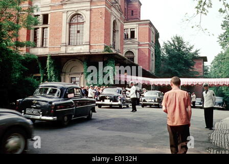 Le Festspielhaus de Bayreuth, 1955 Banque D'Images