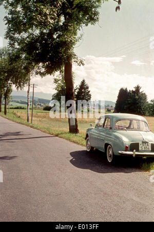 Une Renault Dauphine, 1960 Banque D'Images