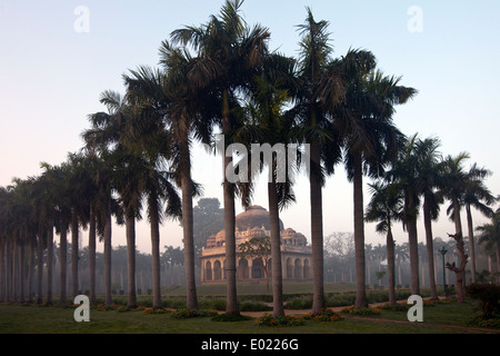 Muhammad Shah Sayyids Tombeau, Lodi Gardens, New Delhi, Inde Banque D'Images