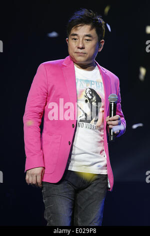 Toronto, Canada. 27 avril 2014. Hong Kong Cantopop chanteur David lui, mieux connu comme Lui Fong, effectue au Casino Rama. (J.Kan/EXImages). Banque D'Images