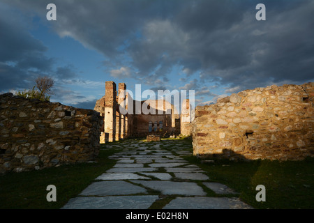 Agios Achilios Prespes basilique, Grèce Banque D'Images