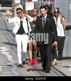 Hollywood, Californie, USA. Apr 29, 2014. Robin Roberts arrive pour son apparence sur Jimmy Kimmel Live au El Capitan Theatre à Hollywood le 29 avril 2014. Crédit : David Bro/ZUMAPRESS.com/Alamy Live News Banque D'Images