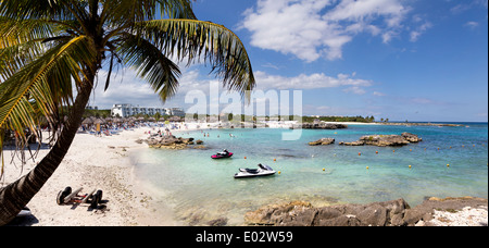 Plage de Grand Sirenis Riviera Maya Hôtel & Spa. RIVIERA MAYA, MEXIQUE Banque D'Images