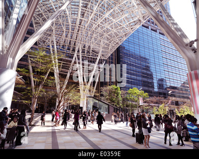 Tokyo Midtown Plaza complexe. Roppongi, Tokyo, Japon. Banque D'Images