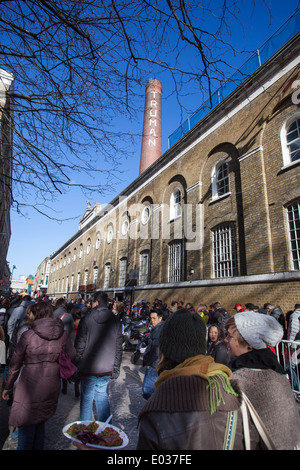 Truman Brewery, 91 Brick Lane, Spitalfields, Londres, e1 6QR, England, UK. Banque D'Images