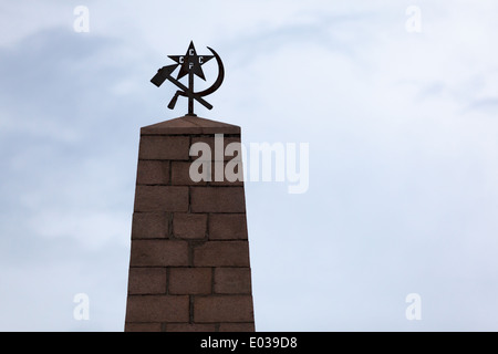 Monument à Oulan-oudé, Bouriatie, Russie Banque D'Images