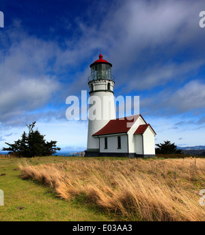 Photo de la cape blanco leuchtturm, côte de l'Oregon, USA Banque D'Images