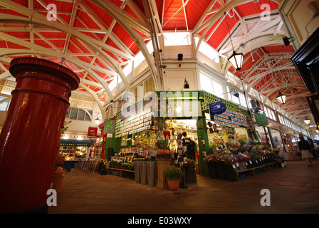 Marché couvert d'Oxford, Royaume-Uni Banque D'Images