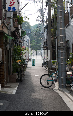 Ruelle de Nezu, Tokyo, Japon Banque D'Images