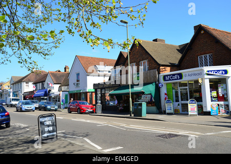 La rue, Ashtead, Surrey, Angleterre, Royaume-Uni Banque D'Images