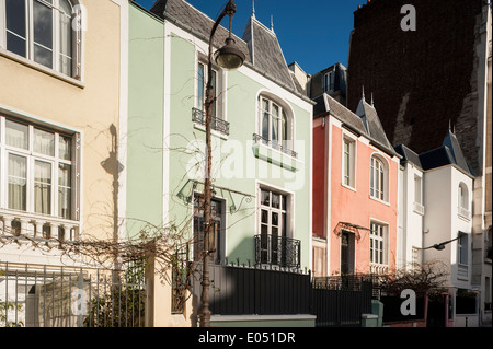 Paris quartier Butte aux Cailles Banque D'Images