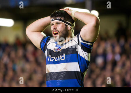 Bath, Royaume-Uni. 09Th Mai, 2014. Rob WEBBER (Rugby) au cours de l'Aviva Premiership match entre Bath et Northampton Saints au Recreation Ground. Credit : Action Plus Sport/Alamy Live News Banque D'Images