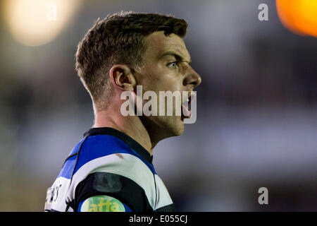 Bath, Royaume-Uni. 09Th Mai, 2014. George FORD (Rugby) photographié au cours de l'Aviva Premiership match entre Bath et Northampton Saints au Recreation Ground. Credit : Action Plus Sport/Alamy Live News Banque D'Images