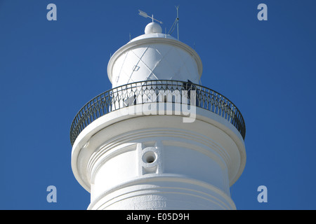 Le Macquarie Lighthouse est le premier et le plus long feu de navigation d'exploitation du Sud, Sydney, Australie,tête Banque D'Images