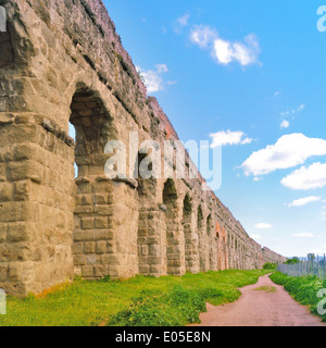 Parc des Aqueducs à Rome Banque D'Images