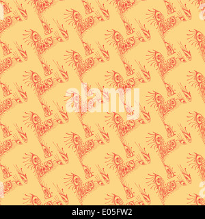 Un modèle vintage abstrait arrière-plan transparent. Vector illustration Banque D'Images