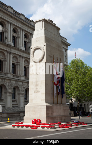 Le Cénotaphe de Whitehall - London UK Banque D'Images