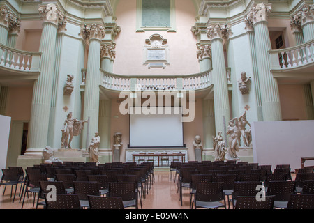 Bologne, Italie - 17 mars 2014 : Aula de l'Accademia di Belle Arti" à Bologne Banque D'Images