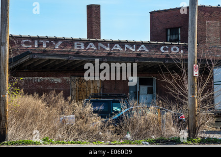 Ville Banana Co. bâtiment. Strip District, Pittsburgh, Pennsylvanie Banque D'Images