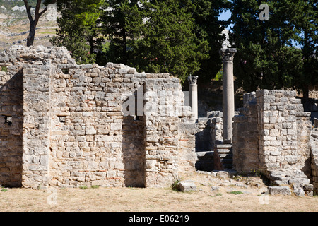 Zone archéologique, solin, Dalmatie, Croatie, Europe Banque D'Images