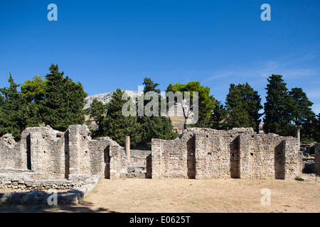 Zone archéologique, solin, Dalmatie, Croatie, Europe Banque D'Images