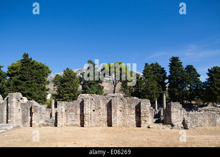 Zone archéologique, solin, Dalmatie, Croatie, Europe Banque D'Images